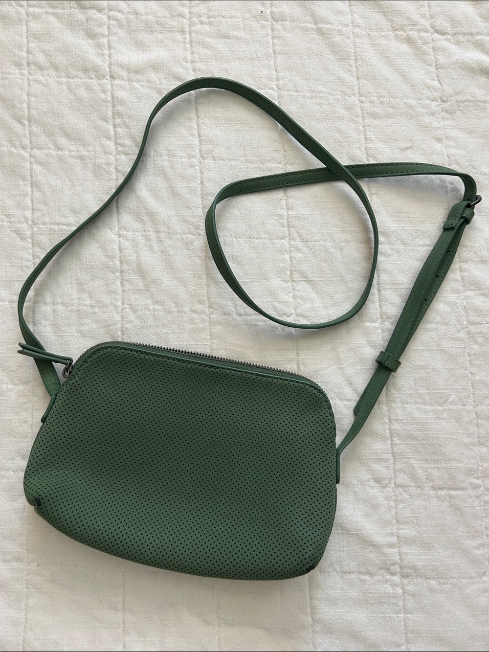 Universal Thread Green Perforated Crossbody Bag
